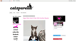 Desktop Screenshot of catsparella.com